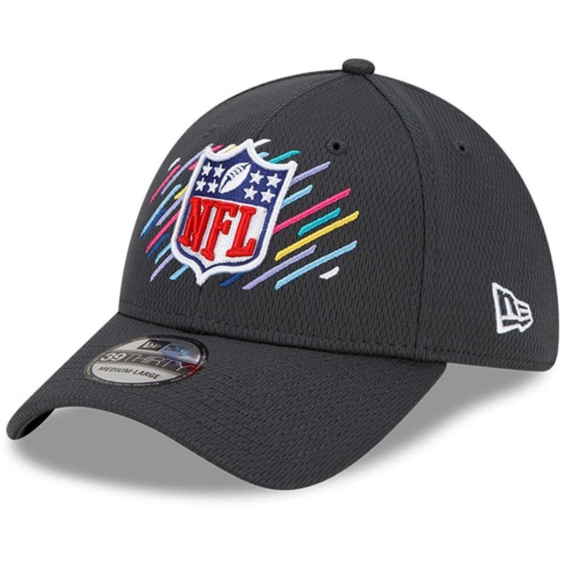 NFL Shield New Era NFL 2021 Crucial Catch 39THIRTY Flex Fit Hat – Steel