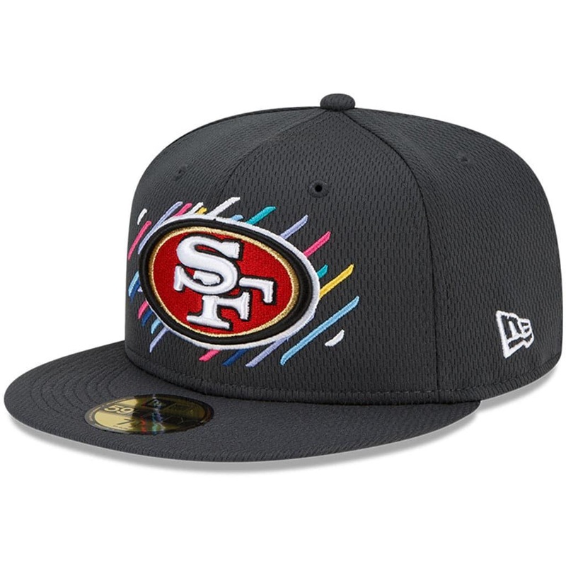 San Francisco 49ers New Era NFL 2021 Crucial Catch 59FIFTY Fitted Hat – Steel