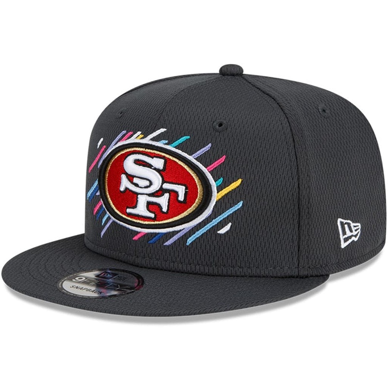 San Francisco 49ers New Era NFL 2021 Crucial Catch 9FIFTY Snapback Hat – Steel