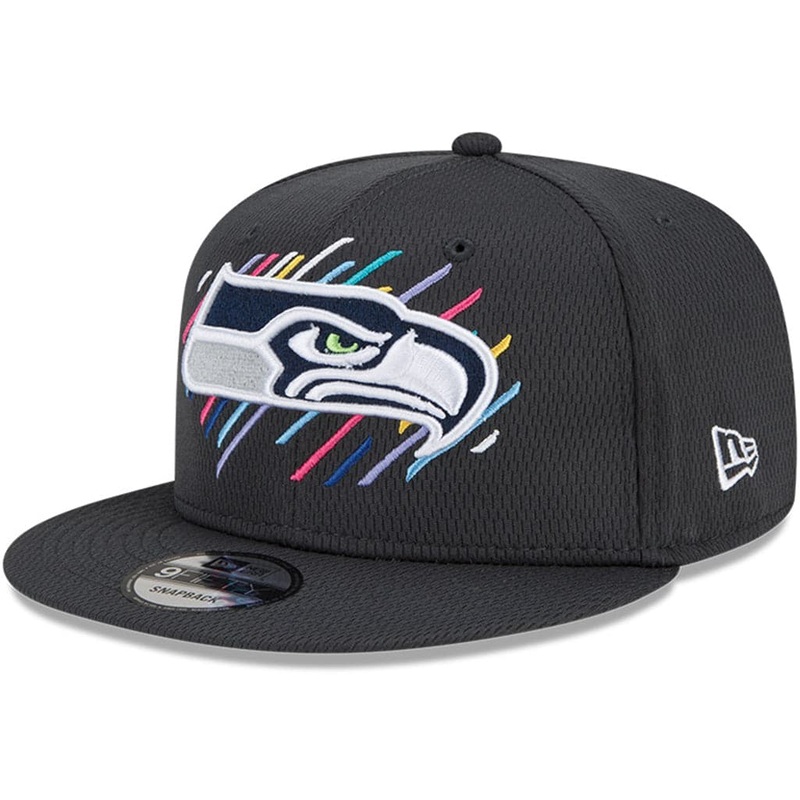 Seattle Seahawks New Era NFL 2021 Crucial Catch 9FIFTY Snapback Hat – Steel