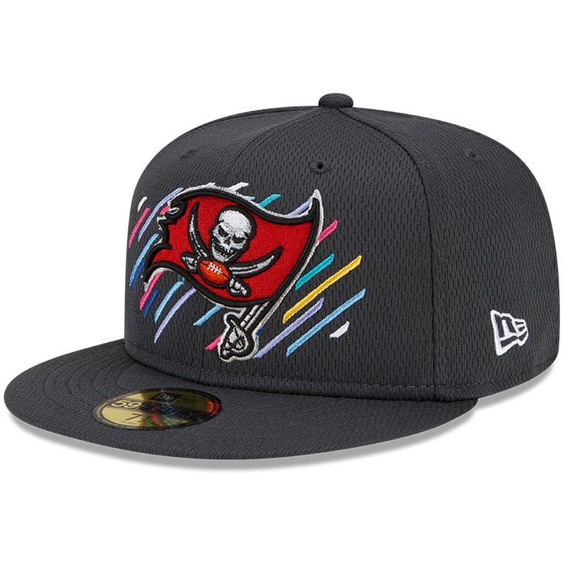Tampa Bay Buccaneers New Era NFL 2021 Crucial Catch 59FIFTY Fitted Hat – Steel