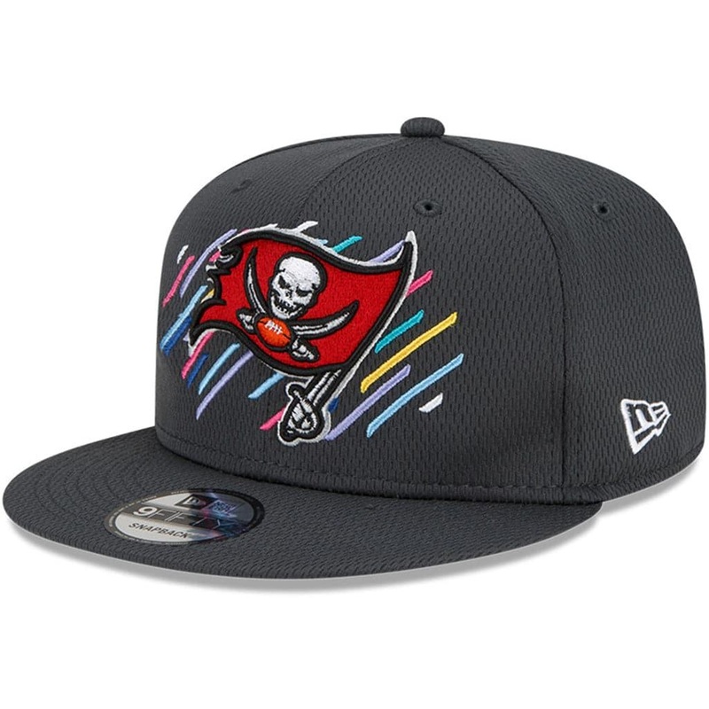 Tampa Bay Buccaneers New Era NFL 2021 Crucial Catch 9FIFTY Snapback Hat – Steel