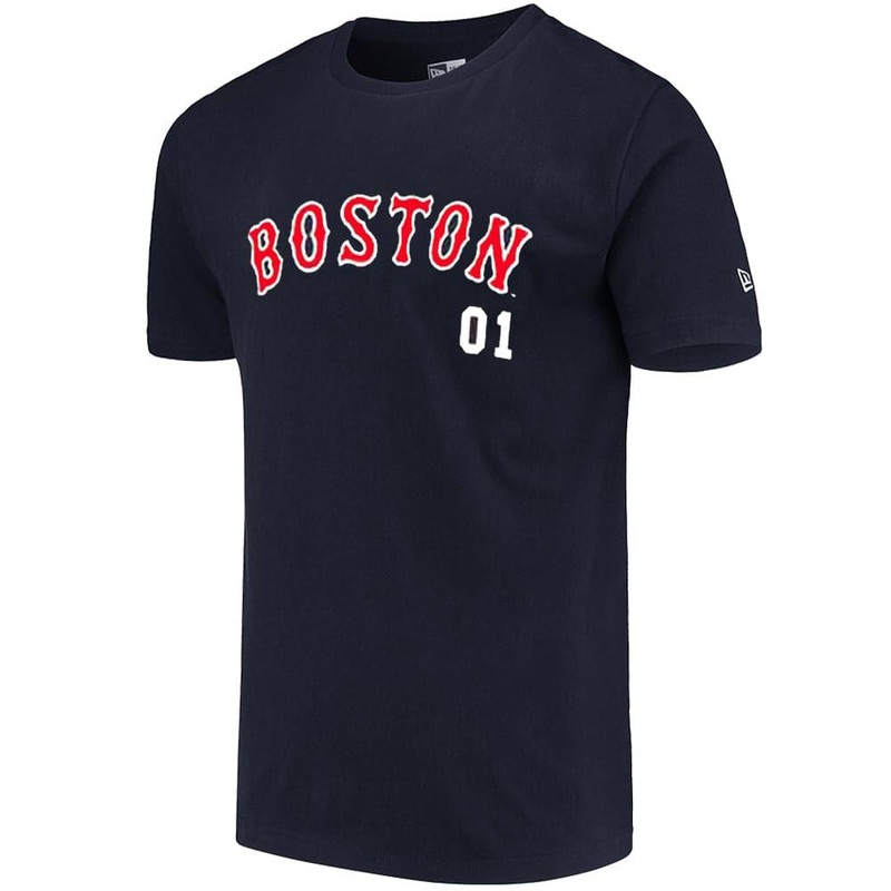Boston Red Sox New Era MLB Team Lockup T-Shirt – Navy