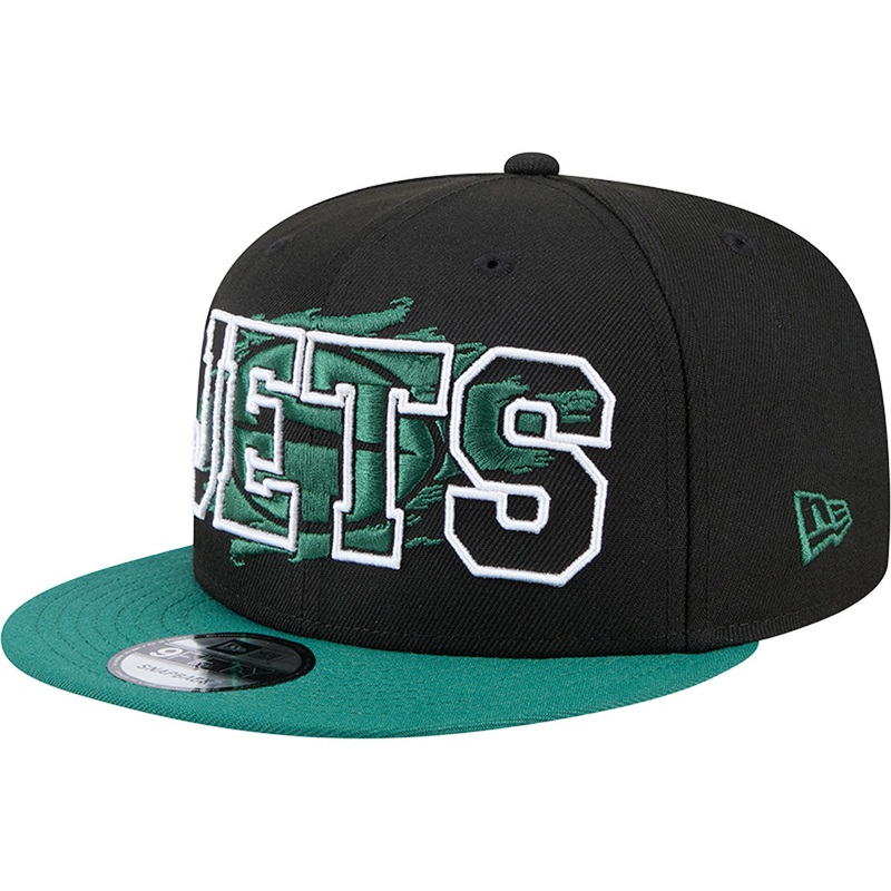 NFL New York Jets New Era Splatter 9FIFTY Snapback Hat – Black