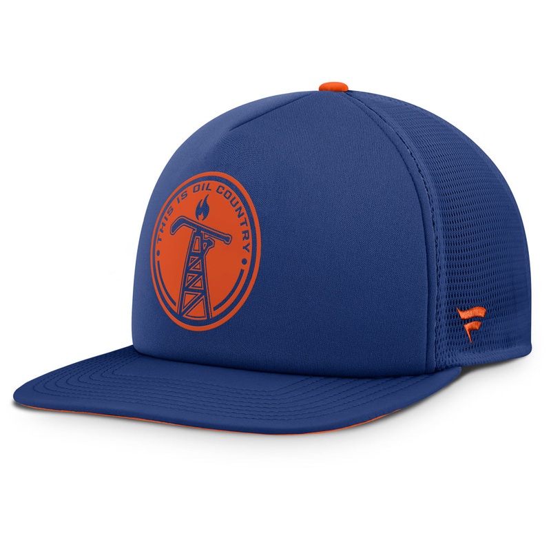 NHL Edmonton Oilers Fanatics Hometown Foam Snapack Hat – Navy