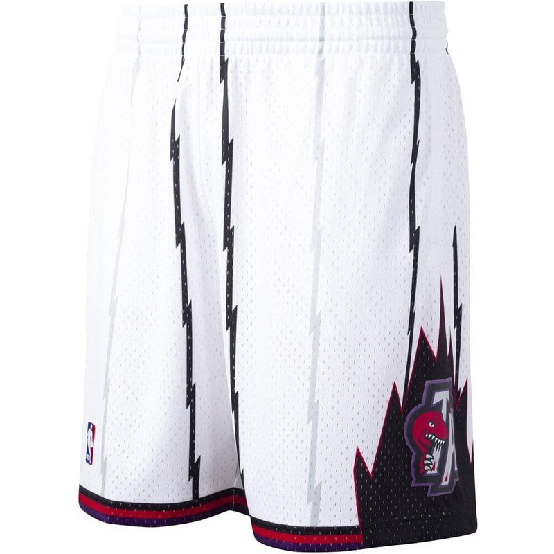 Toronto Raptors Mitchell & Ness NBA 98-99 Home Swingman Shorts – White