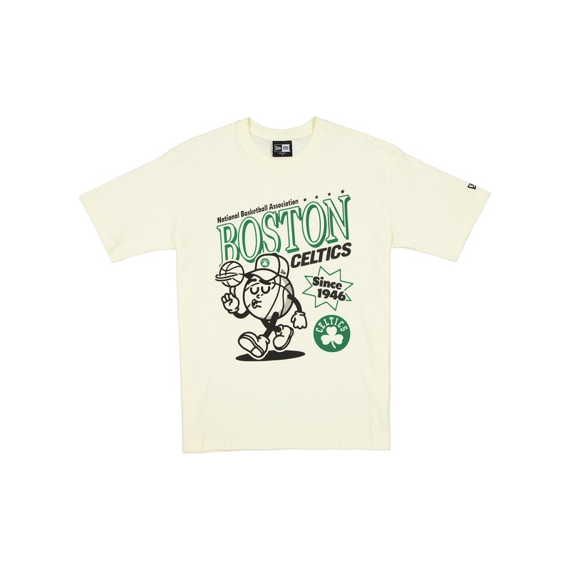 Boston Celtics Sport Classics Chrome White T-Shirt