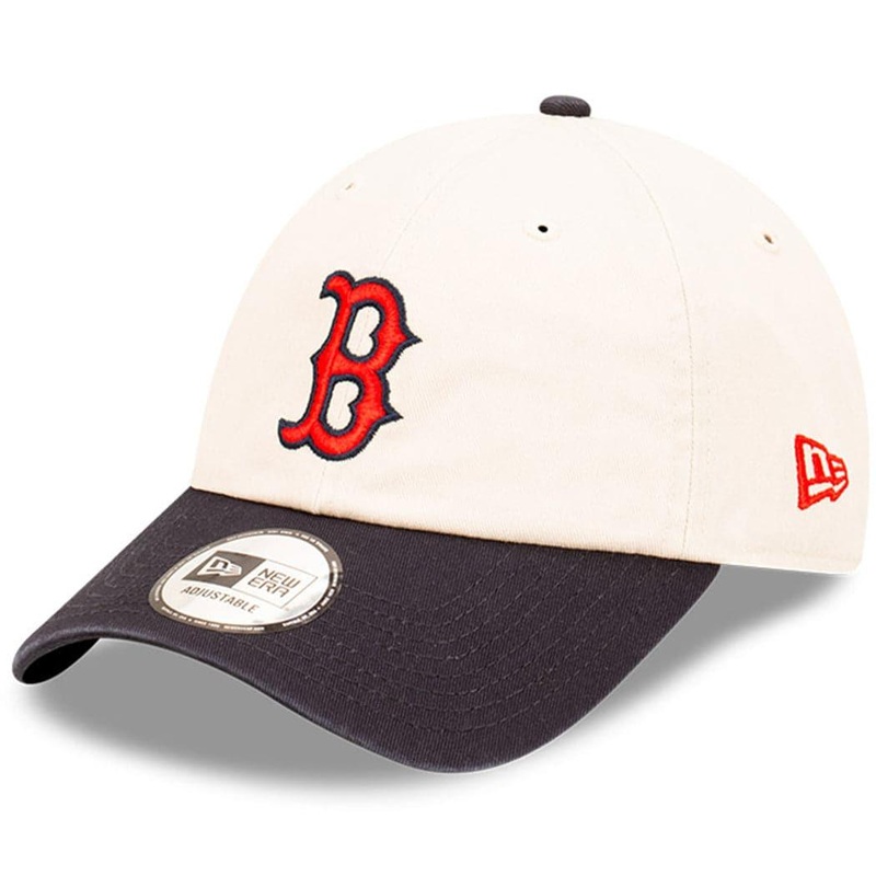 Boston Red Sox New Era MLB Team 2T Casual Classic Curved Hat – Stone