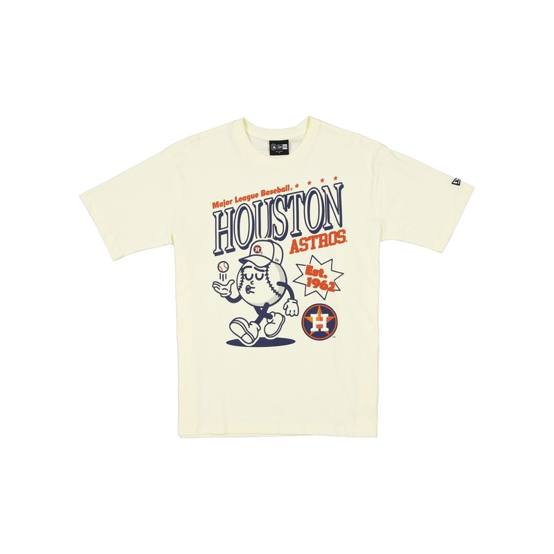 Houston Astros Sport Classics Chrome White T-Shirt
