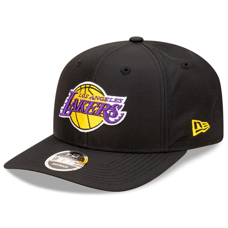 Los Angeles Lakers New Era NBA Team Prolite 9FIFTY OF Pre-Curved Snapback Hat – Black