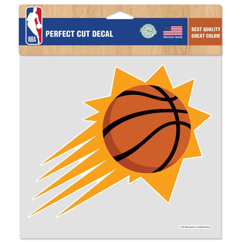 NBA Phoenix Suns Team Wincraft 8×8 Car Shooting Ball Decal