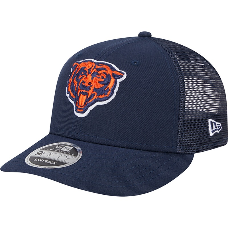 NFL Chicago Bears New Era OTC Basic Low Profile 9FIFTY Trucker Snapback Hat – Navy