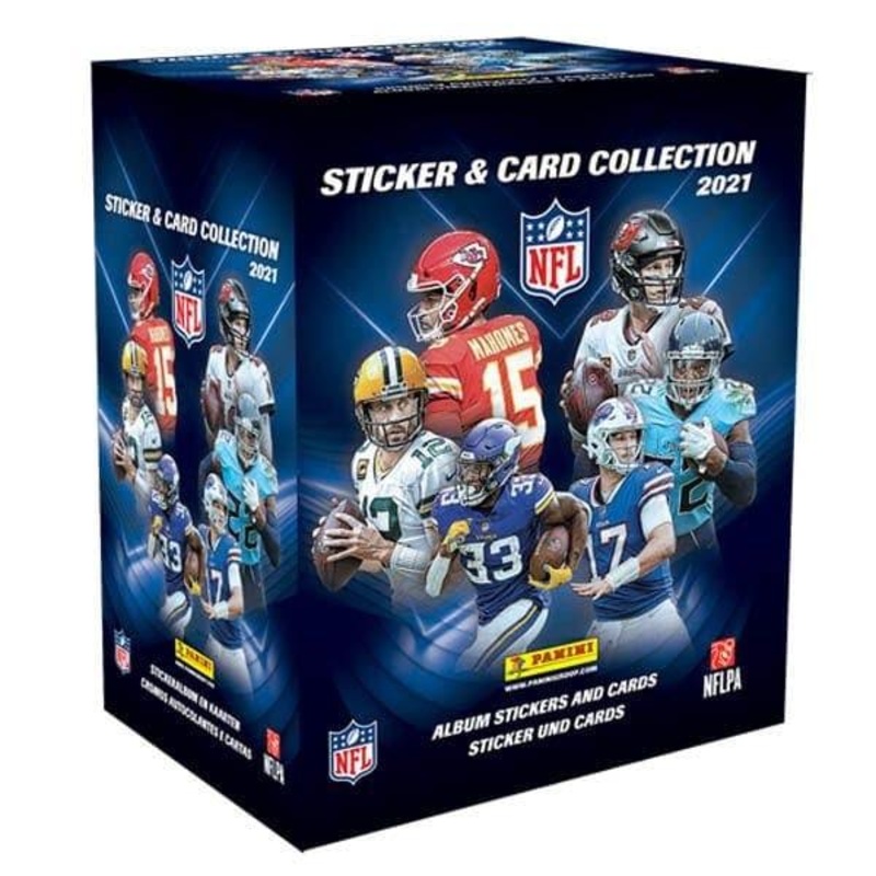 2021-22 Panini NFL Sticker & Trading Card Box – 50 Packs