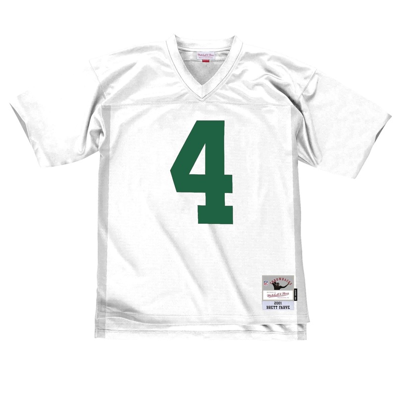 Brett Favre Green Bay Packers Mitchell & Ness NFL 2001 Legacy Jersey – White