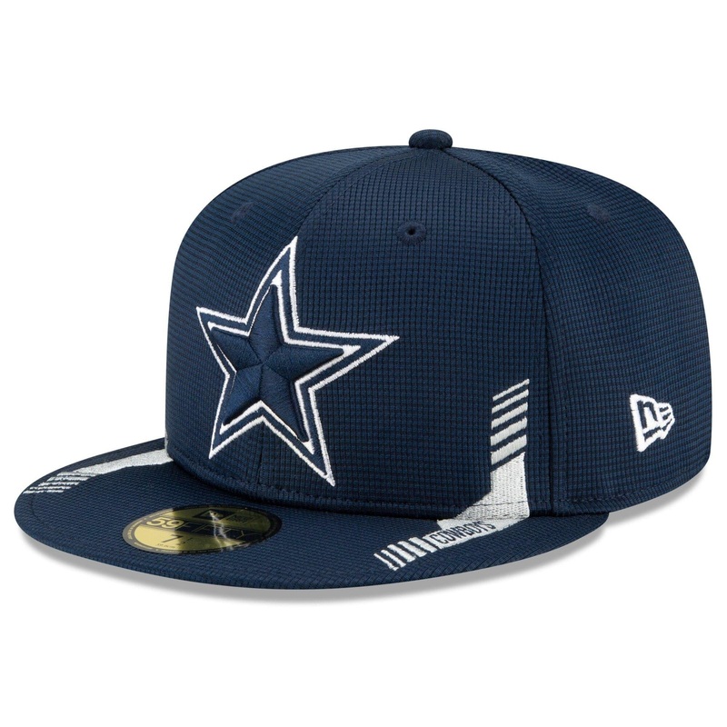 Dallas Cowboys New Era NFL 2021 Sideline Home 59FIFTY Fitted Hat – Navy