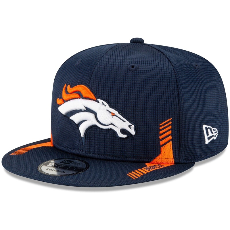 Denver Broncos New Era NFL 2021 Sideline Home 9FIFTY Snapback Hat – Navy