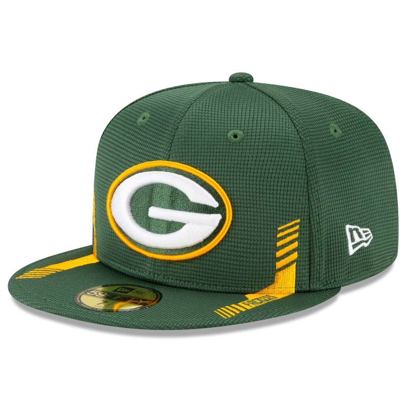 Green Bay Packers New Era NFL 2021 Sideline Home 59FIFTY Fitted Hat – Green
