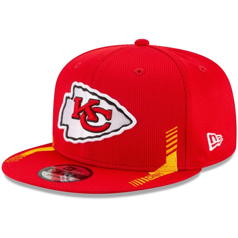 Kansas City Chiefs New Era NFL Sideline Home 9FIFTY Snapback Hat – Red
