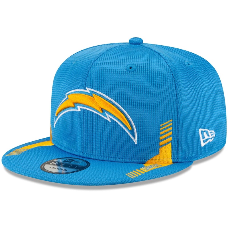 Los Angeles Chargers New Era NFL 2021 Sideline Home 9FIFTY Snapback Hat – Blue