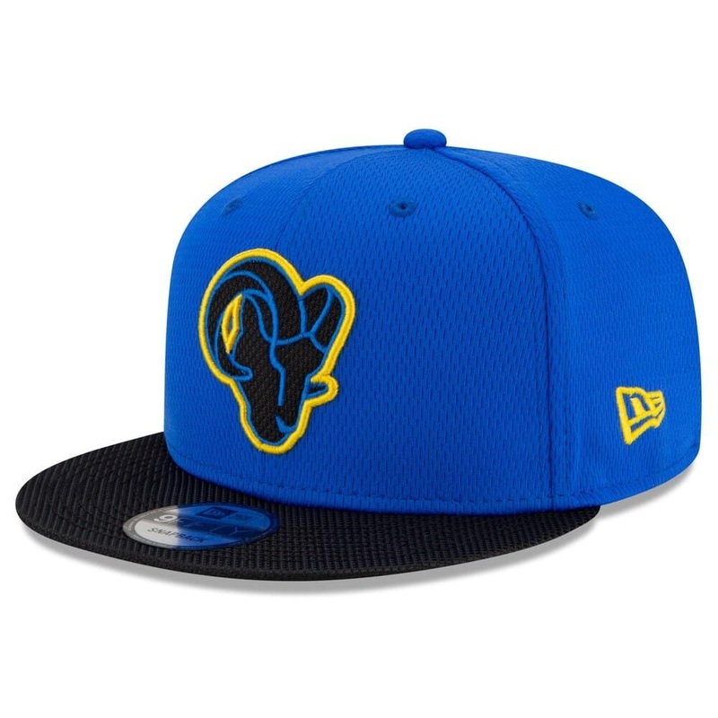 Los Angeles Rams New Era NFL 2021 Sideline Road ALT 9FIFTY Snapback Hat – Black