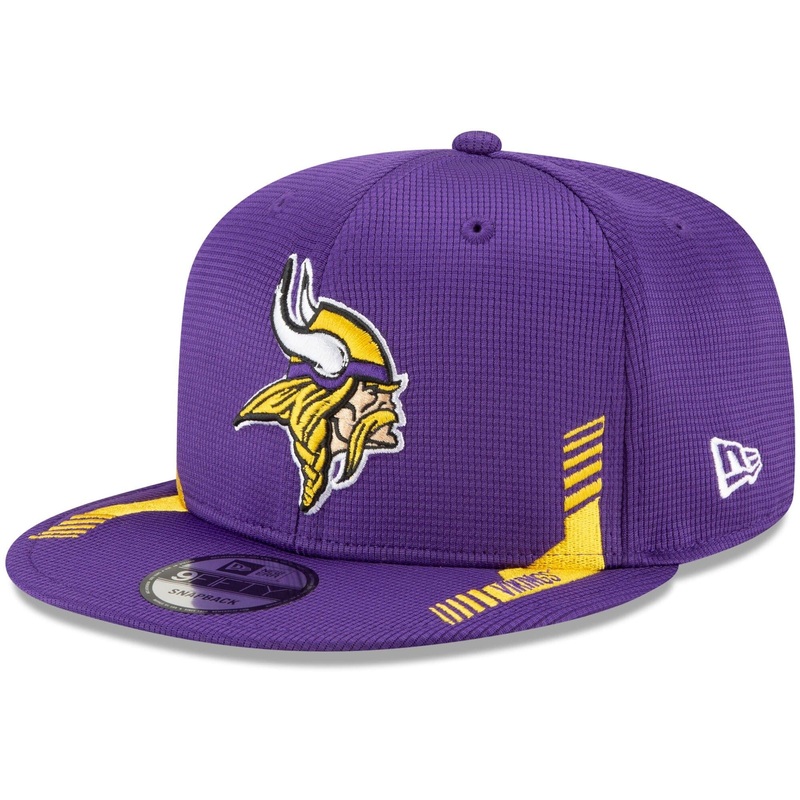 Minnesota Vikings New Era NFL 2021 Sideline Home 9FIFTY Snapback Hat – Purple