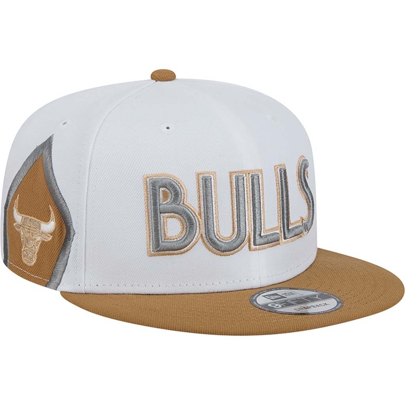 NBA Chicago Bulls New Era 2024/25 City Edition 9FIFTY Snapback Hat – White