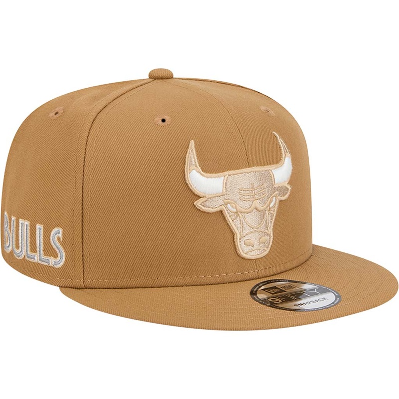 NBA Chicago Bulls New Era 2024/25 City Edition Alternate 9FIFTY Snapback Hat – Tan
