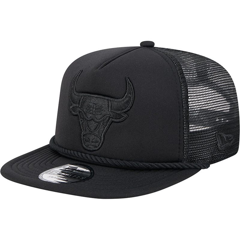 NBA Chicago Bulls New Era Active Tone Golfer Snapback Hat – Black