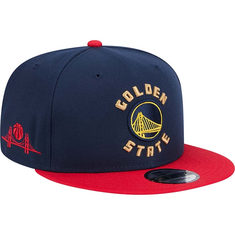 NBA Golden State Warriors New Era 2024/25 City Edition 9FIFTY Snapback Hat – Navy