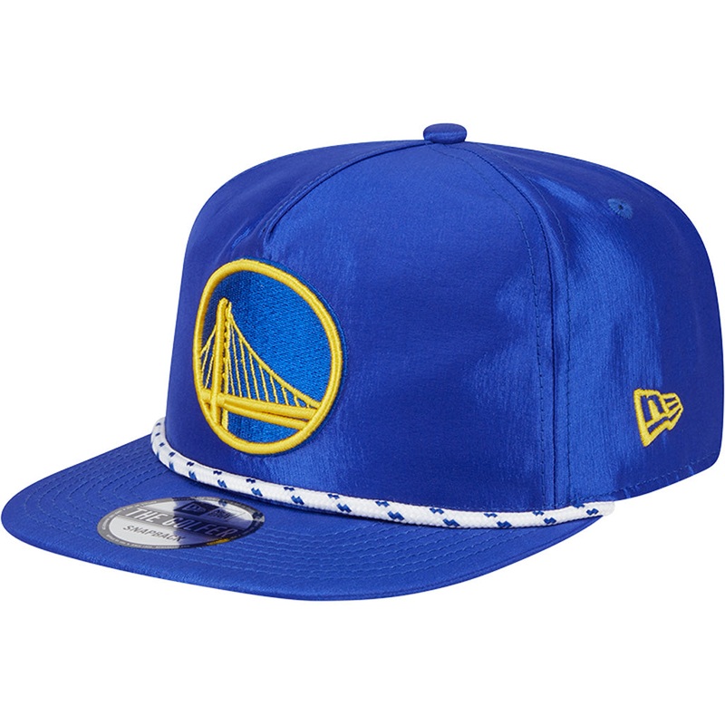 NBA Golden State Warriors New Era Team Rope Golfer 9FIFTY Hat – Blue