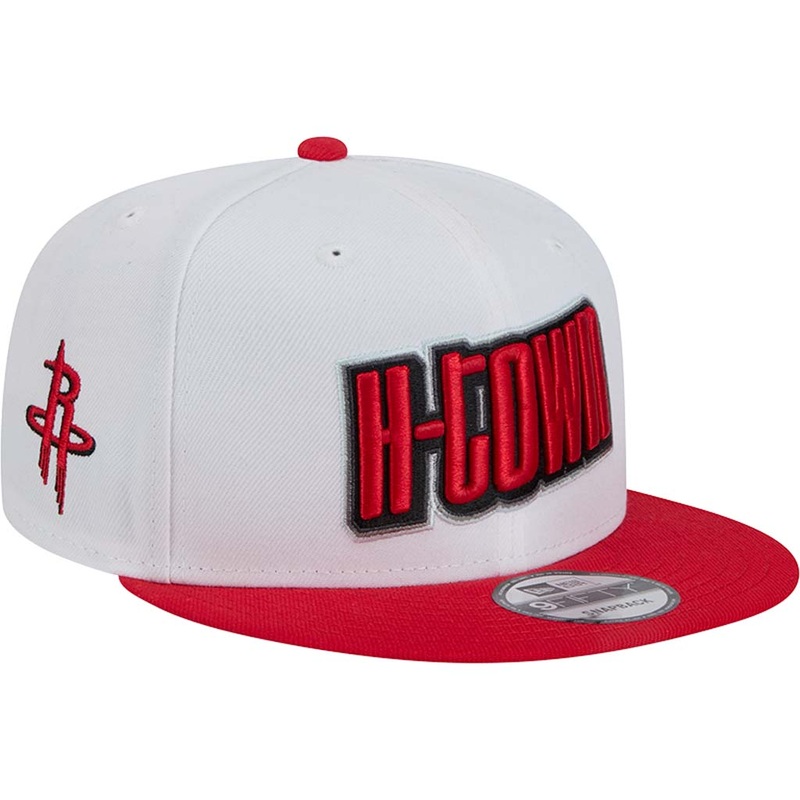 NBA Houston Rockets New Era 2024/25 City Edition 9FIFTY Snapback Hat – White