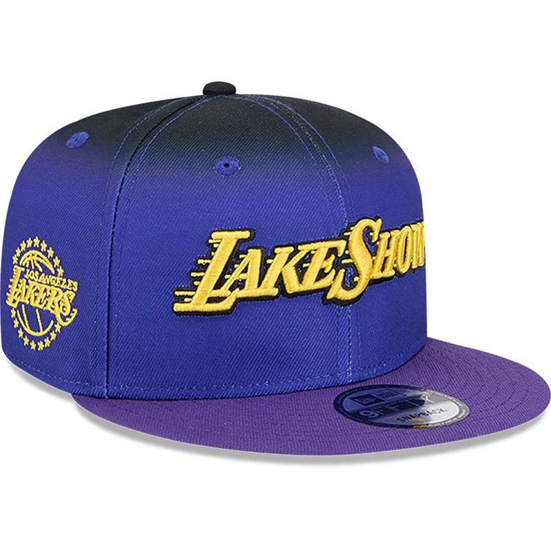 NBA Los Angeles Lakers New Era 2024/25 City Edition 9FIFTY Snapback Hat – Purple