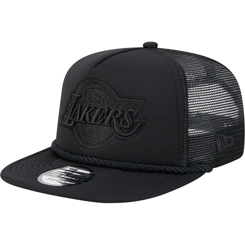NBA Los Angeles Lakers New Era Active Tone Golfer Snapback Hat – Black