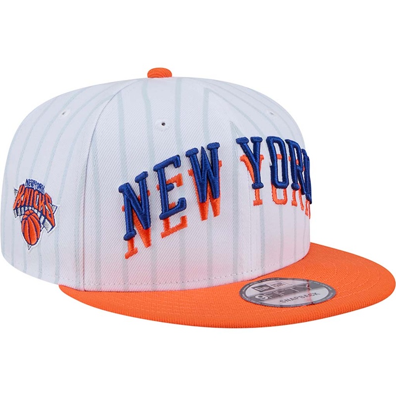 NBA New York Knicks New Era 2024/25 City Edition 9FIFTY Snapback Hat – White