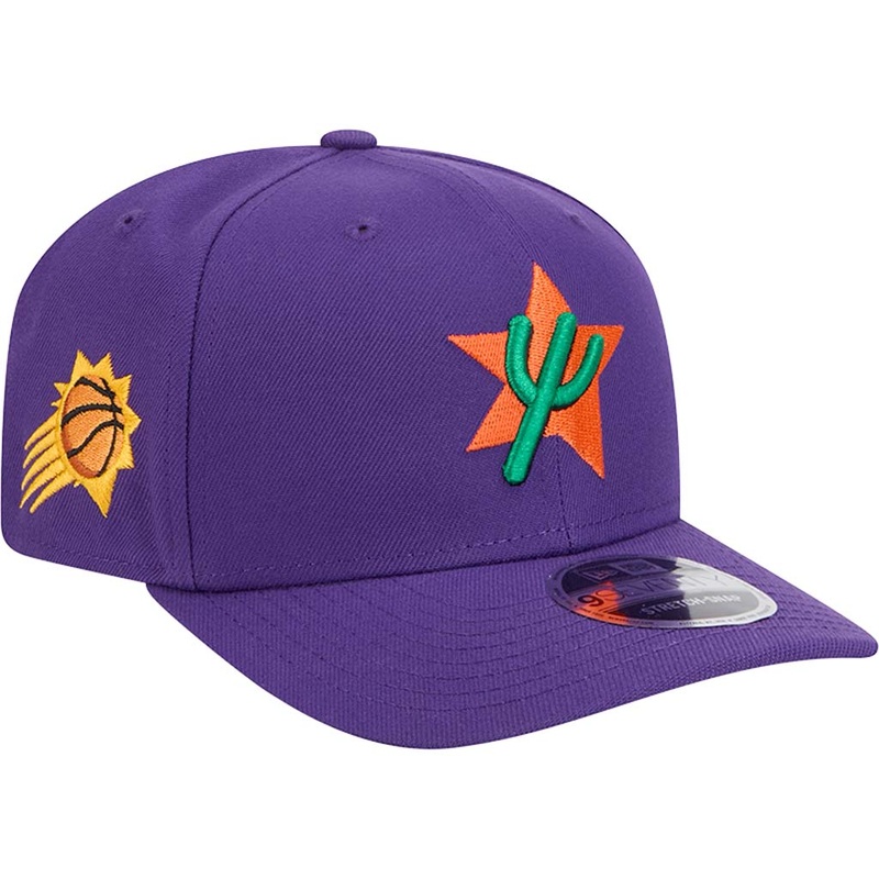 NBA Phoenix Suns New Era 2024/25 City Edition 9SEVENTY Stretch Snapback Hat – Purple