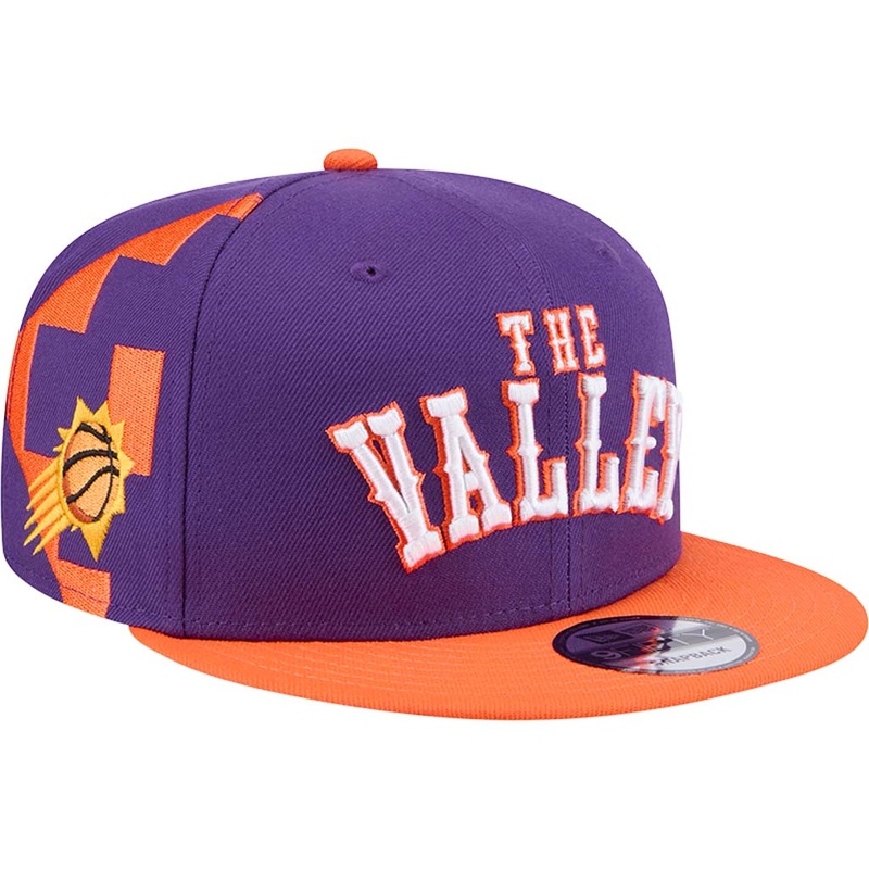 NBA Phoenix Suns New Era Kids 2024/25 City Edition 9FIFTY Snapback Hat – Purple