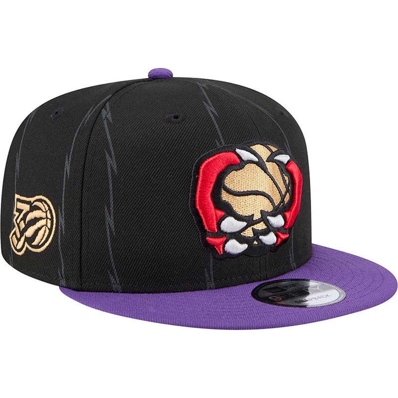 NBA Toronto Raptors New Era 2024/25 City Edition 9FIFTY Snapback Hat – Black