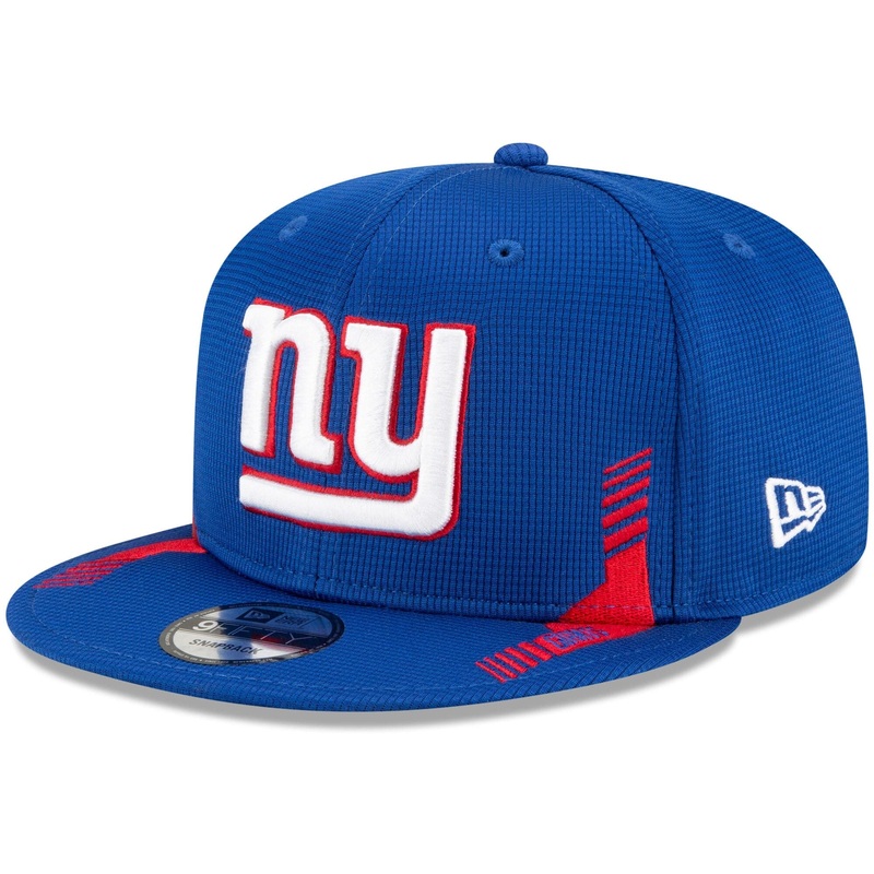 New York Giants New Era NFL 2021 Sideline Home 9FIFTY Snapback Hat – Blue