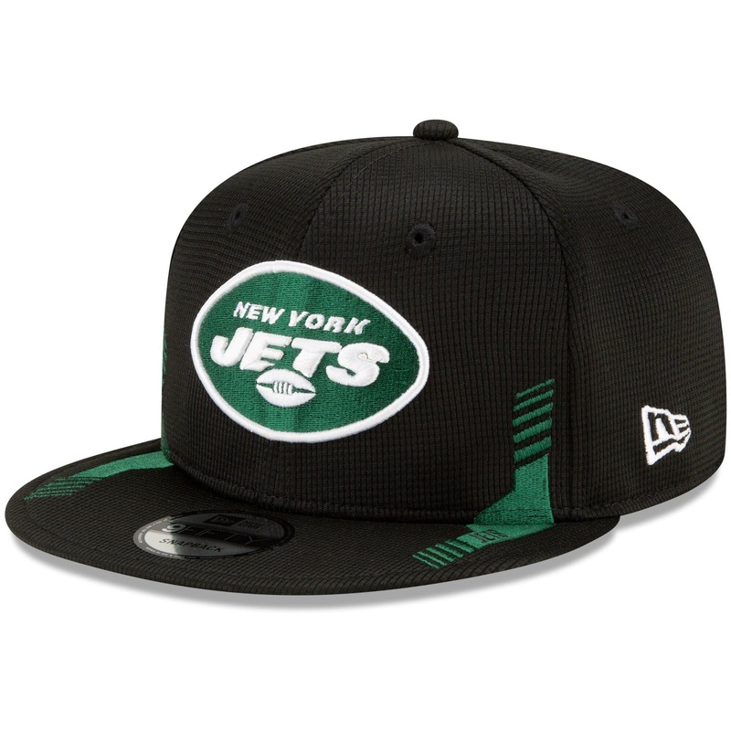 New York Jets New Era NFL 2021 Sideline Home 9FIFTY Snapback Hat – Black