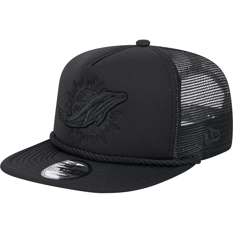 NFL Miami Dolphins New Era Active Tone Golfer Snapback Hat – Black