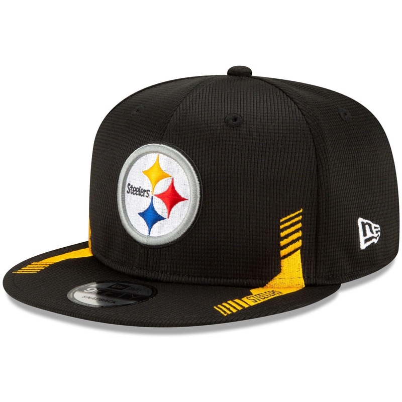 Pittsburgh Steelers New Era NFL 2021 Sideline Home 9FIFTY Snapback Hat – Black