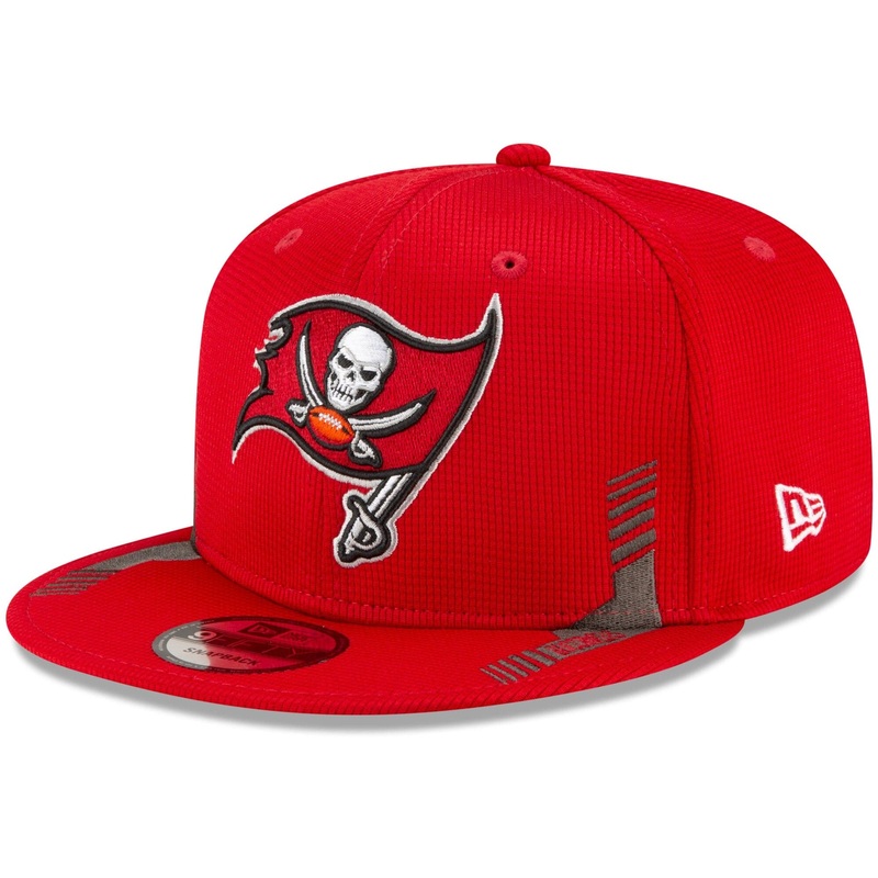 Tampa Bay Buccaneers New Era NFL 2021 Sideline Home 9FIFTY Snapback Hat – Red