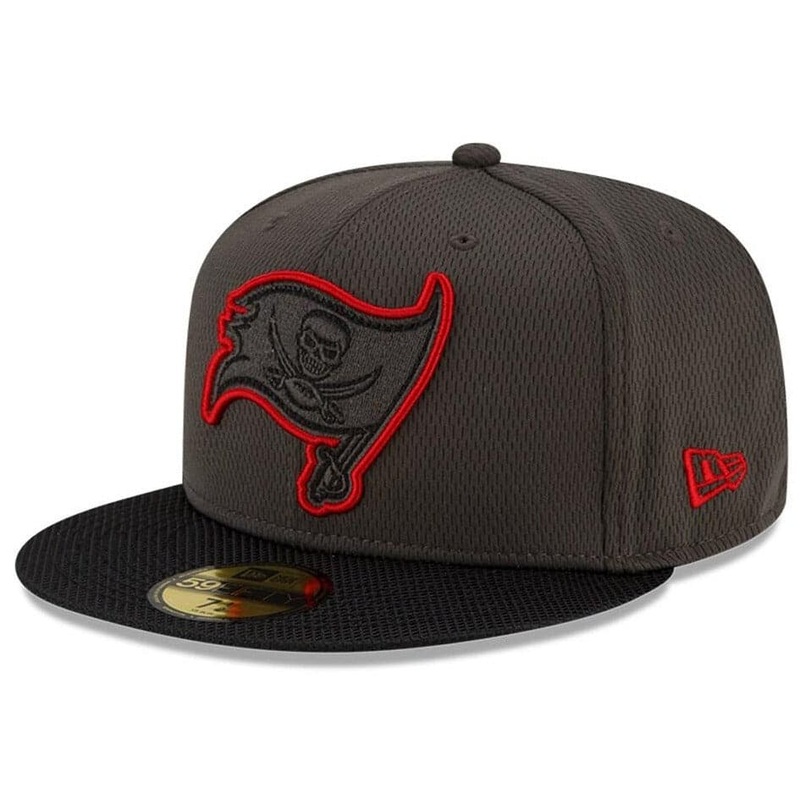 Tampa Bay Buccaneers New Era NFL 2021 Sideline Road 59FIFTY Fitted Hat – Black