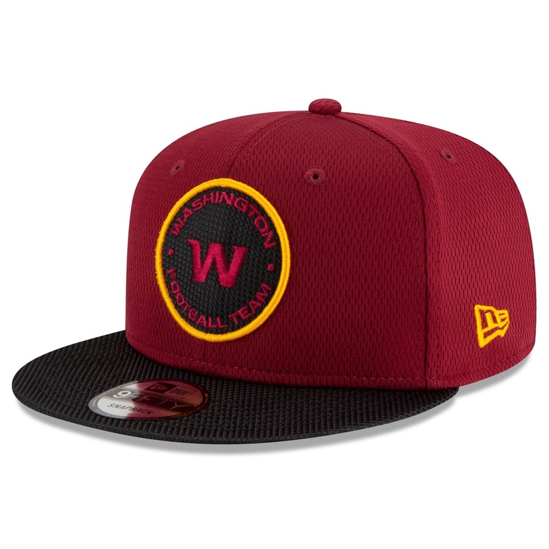 Washington Commanders New Era NFL 2021 Sideline Road 9FIFTY Snapback Hat – Black