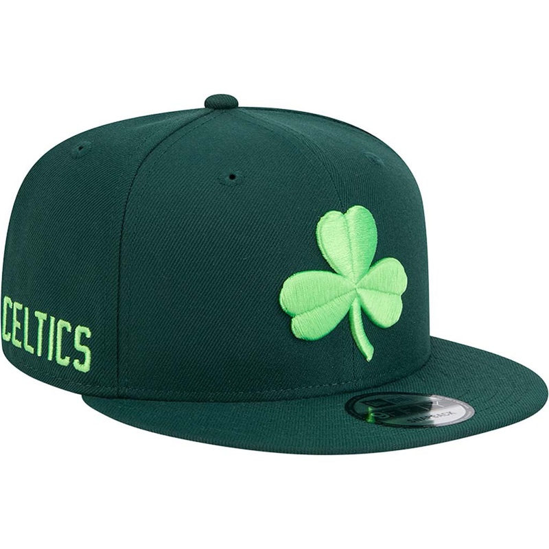 NBA Boston Celtics New Era 2024/25 City Edition Alternate 9FIFTY Snapback Hat – Green
