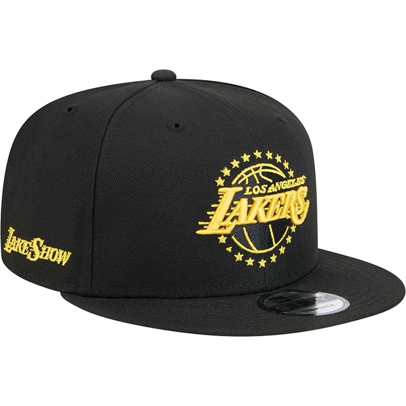 NBA Los Angeles Lakers New Era 2024/25 City Edition Alternate 9FIFTY Snapback Hat – Black