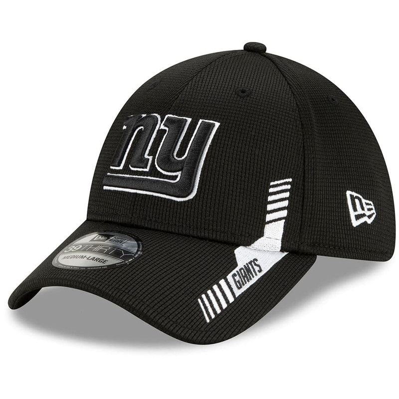 New York Giants New Era NFL 2021 Sideline Home 39THIRTY Flex Fit Hat – Black