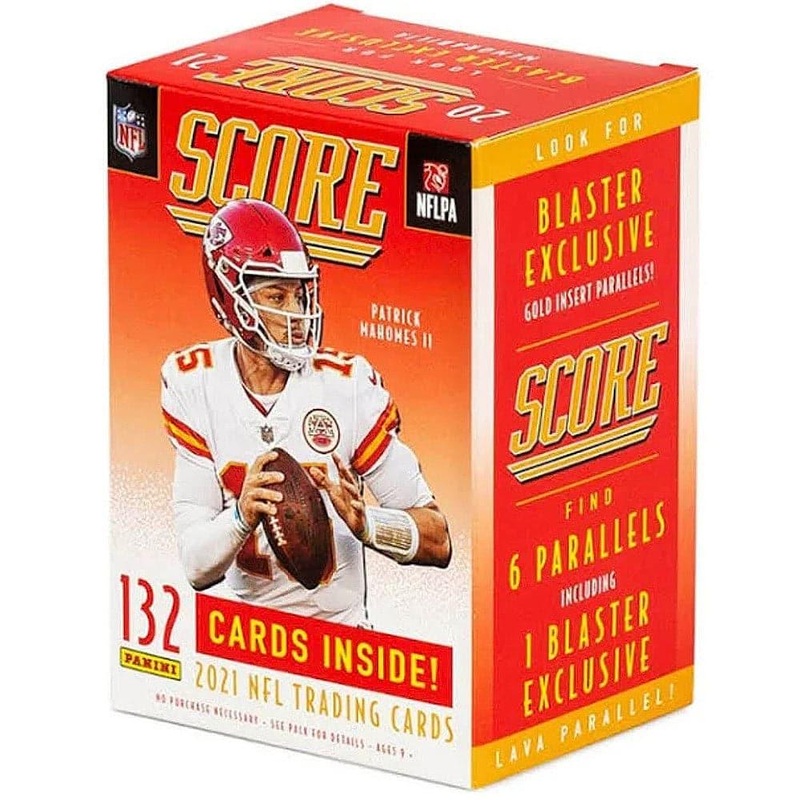 2021 NFL Panini Score Football Trading Card Blaster Box – 132 Cards