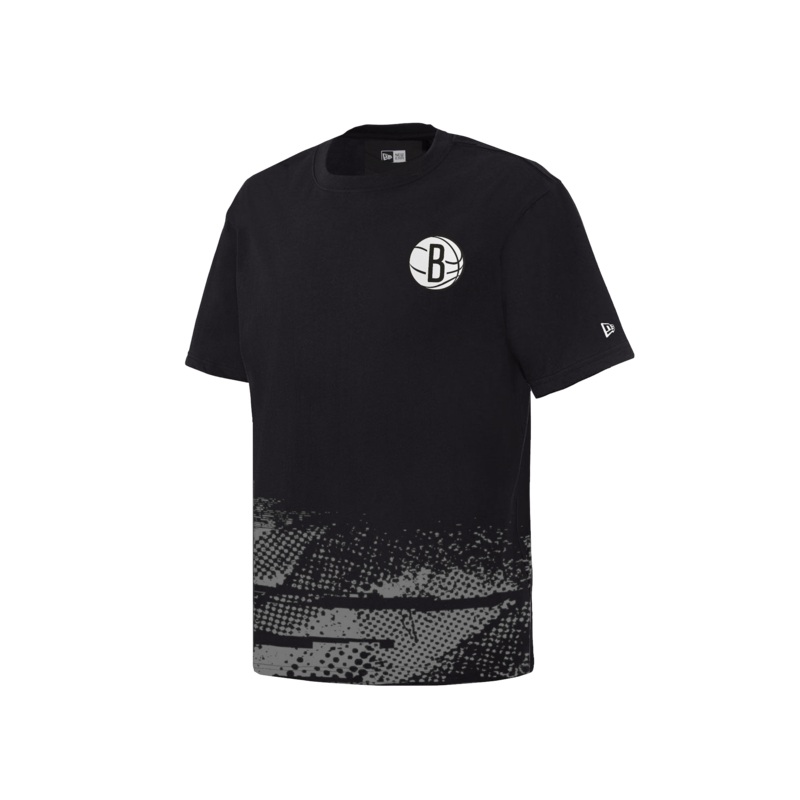 Brooklyn Nets New Era NBA 24-25 Tip-Off T-Shirt – Black