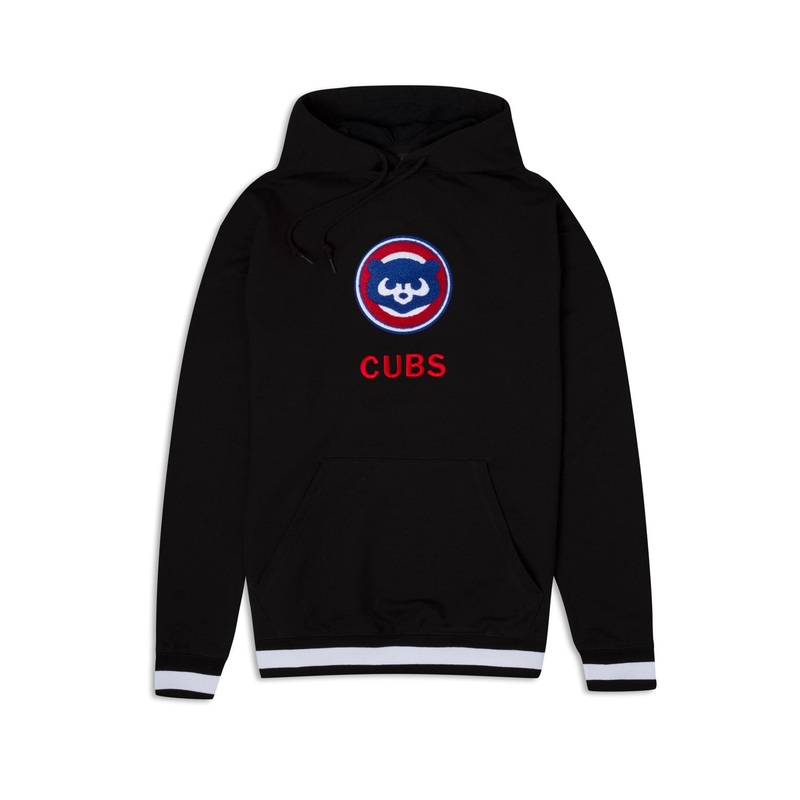 Chicago Cubs Logo Select Black Hoodie